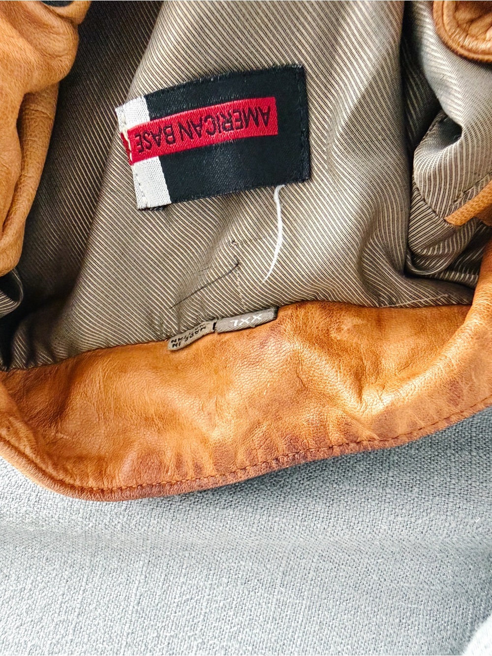 Tan Leather Moto Jacket - Picture 3 of 3
